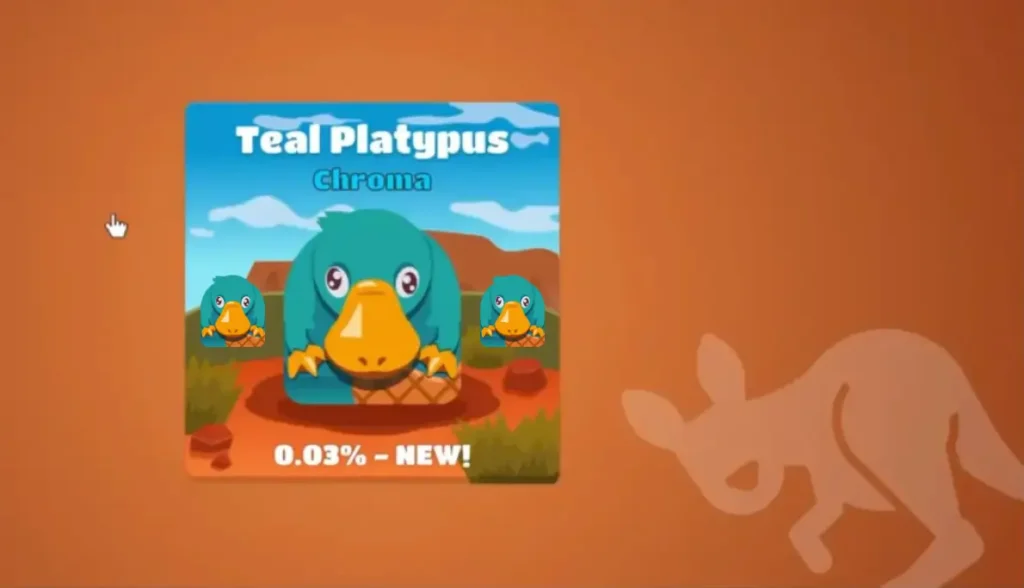 Teal Platypus
