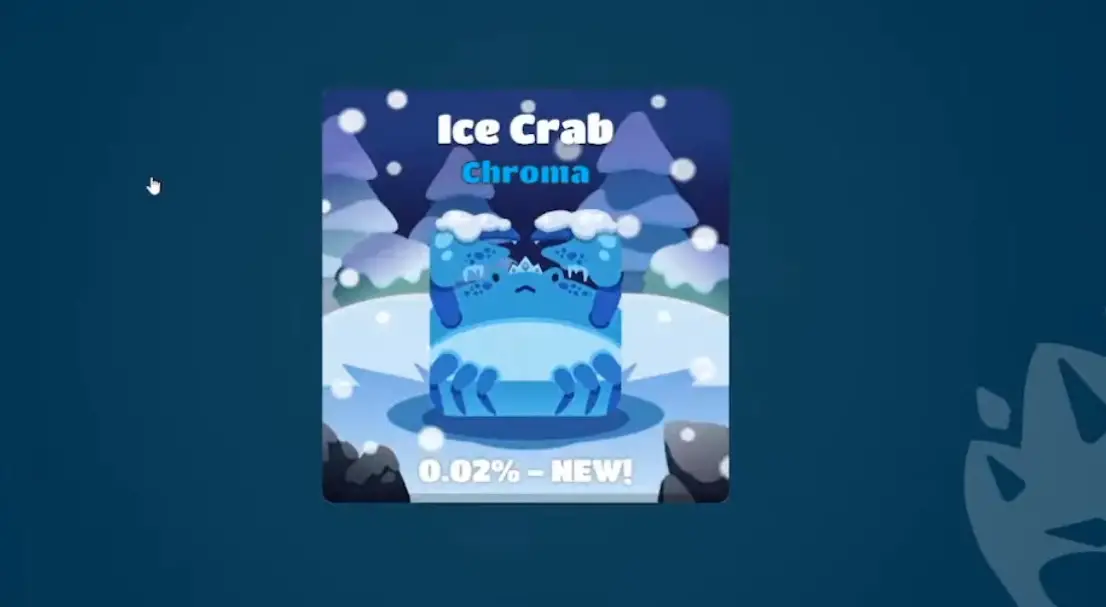 Ice Crab Blooket